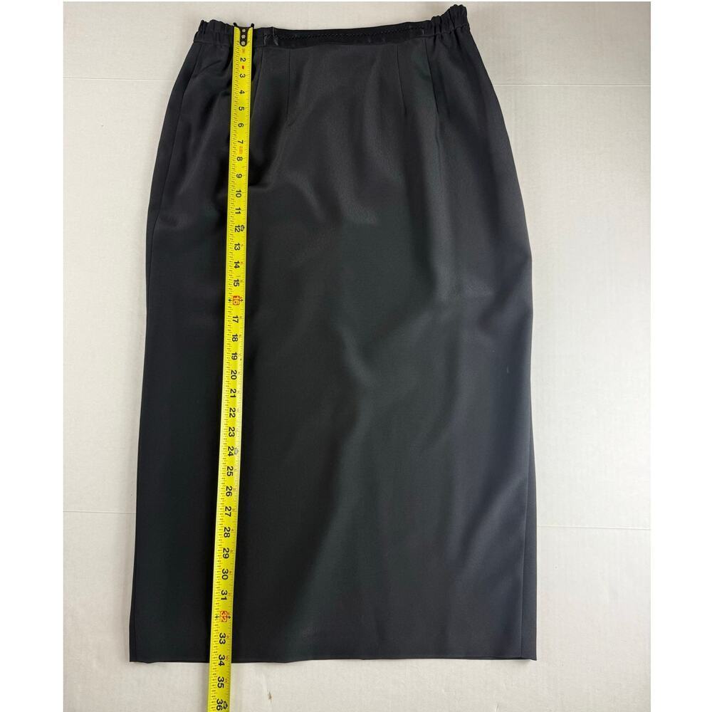 Donna Vinci Couture Black Skirt - Size 10 - Excellent! - Picture 9 of 9